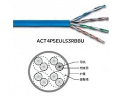 施耐德超五类4对非屏蔽双绞线